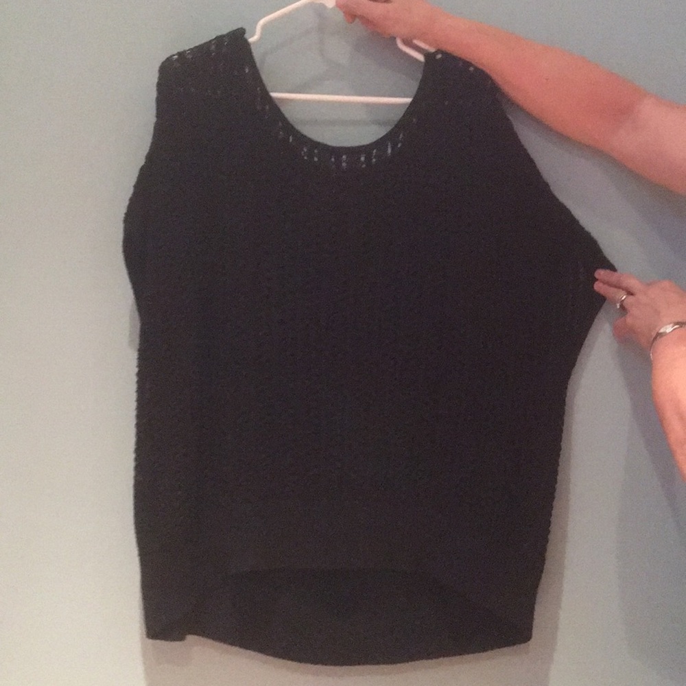 Gap open stitch boxy sweater
